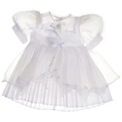 Flower girl dress (White) from Palomino Polyester