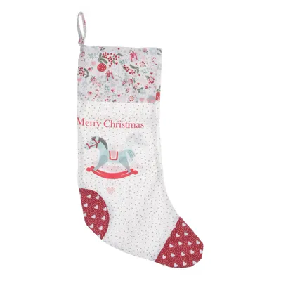 Christmas stocking (White, Multicolored) from Greengate