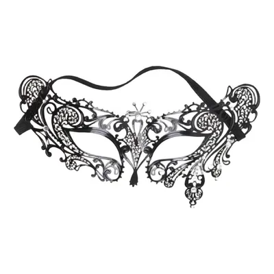 Masquerade-masker (Zwart)