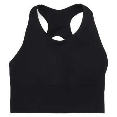 Sport-bh (Zwart) van New Apparel Elastaan, Polyamide