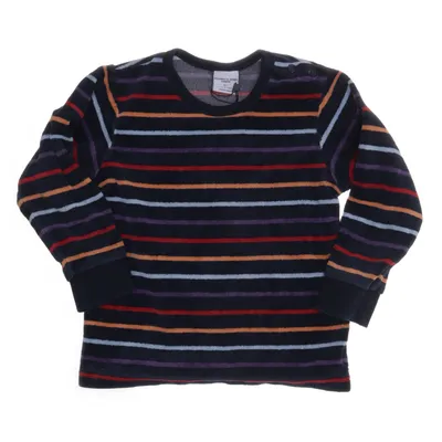 Collegetröja (Blå, Flerfärgad) från Polarn O. Pyret Ekologisk bomull, Polyester