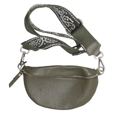 Midjeväska (Grön) från Borse in Pelle Skinn