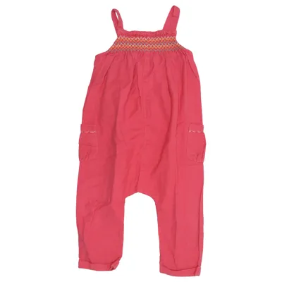 Dungarees (Pink) from Zara BabyGirl Cotton, Linen