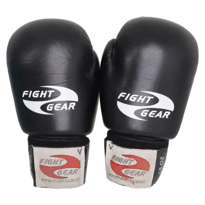 Bokshandschoenen (Zwart) van Fight Gear