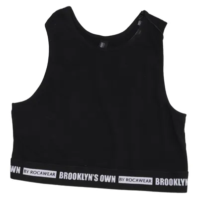 Sports-BH (Sort, Hvid) fra Rocawear Bomuld, Elastan, Polyester
