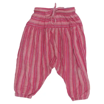 Haremshose (Rot, Beige) von Modas Bagdad Baumwolle