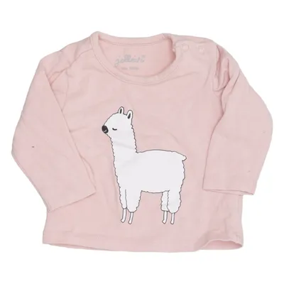 T-shirt à manches longues (Rose) de Jollein Élasthane, Coton biologique