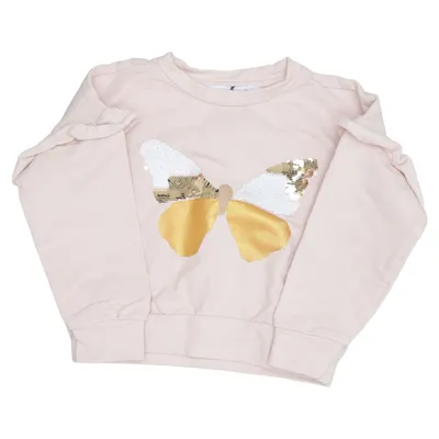 Sweatshirt (Beige) van Joy by M&V Elastaan, Organisch katoen