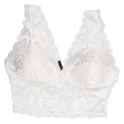 Brassière (Blanc) de ONLY Élasthane, Polyamide, Polyester