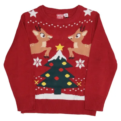Pull de Noël (Rouge, Multicolore) de United Labels Acrylique