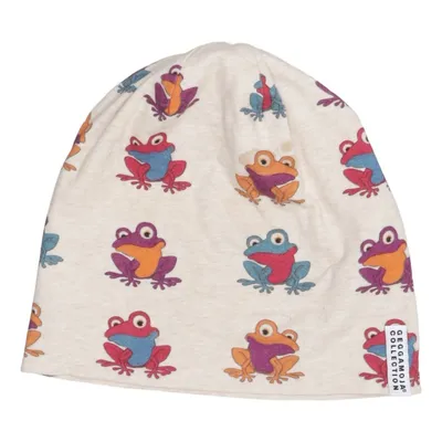 Bonnet (Beige, Multicolore) de Geggamoja Collection Élasthane, Coton biologique