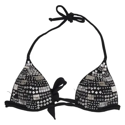 Bikiniöverdel (Svart, Silverfärgad) från Calzedonia Elastan, Polyamid, Polyester