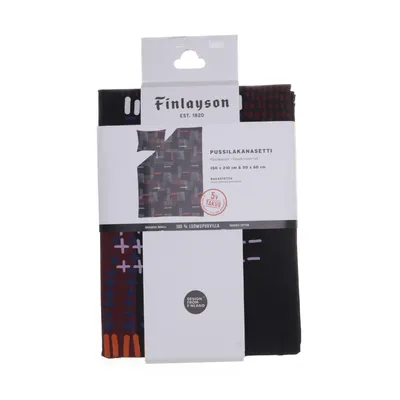 Påslakan (Flerfärgad) från Finlayson Ekologisk bomull