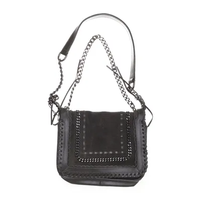 Shoulder-bag (Green) from Zara Woman Leather