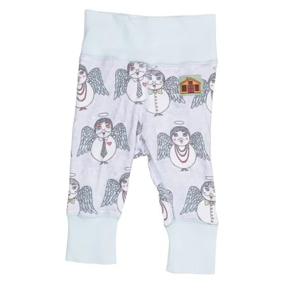 Pyjama broek (Blauw, Meerkleurig) van Moderska Huset Organisch katoen