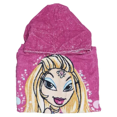 Cape de bain (Rose, Multicolore) de Bratz Coton