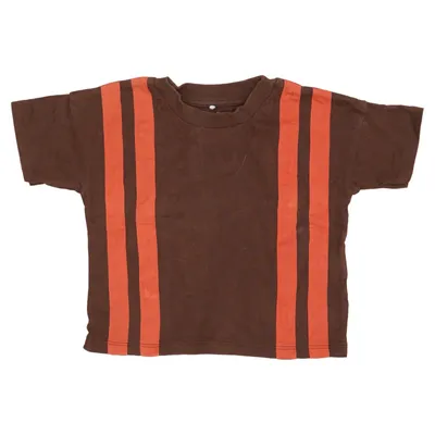 T-shirt (Brun, Orange) fra Mini Rodini Økologisk bomuld