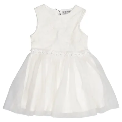 Robe de fille de fleur (Beige) de Next Coton, Polyester