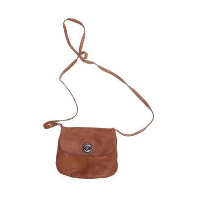Shoulder-bag (Brown) from Pieces Leather