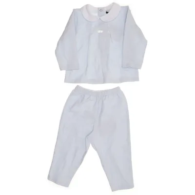 Pyjama (Blauw) van Babidu Katoen, Elastaan