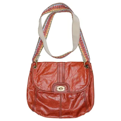 Shoulder-bag (Red, Multicolored) from Fossil
