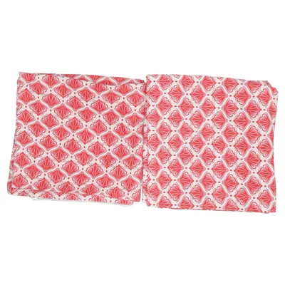 Housse de coussin (Rouge, Blanc) de H&M Coton