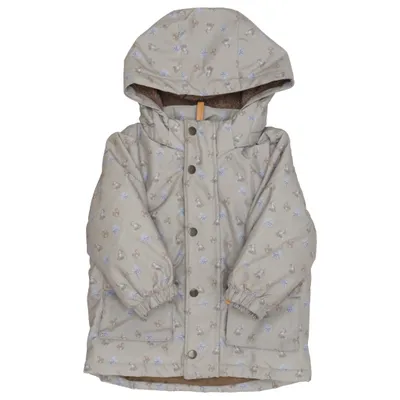Winterjas (Beige, Bruin) van Lil' Atelier Gerecycled polyester