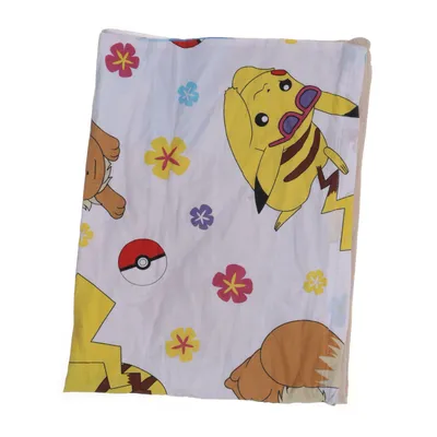 Örngott (Blå, Gul, Brun, Flerfärgad) från Pokémon Bomull