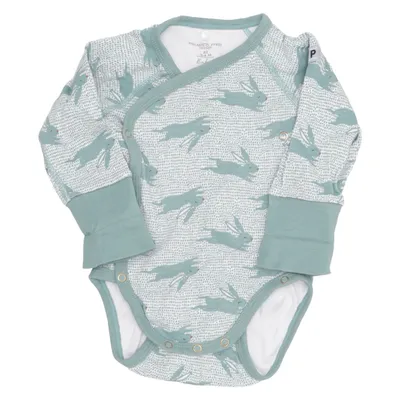 Body (Green, White) from Polarn O. Pyret Organic cotton