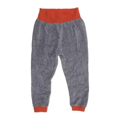 Mjukisbyxor (Grå, Orange) från Lupilu Bomull, Elastan, Polyester