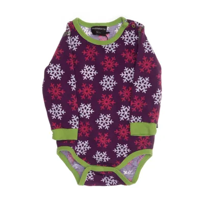Body (Violet, Rose, Blanc, Vert) de Maxomorra Élasthane, Coton biologique