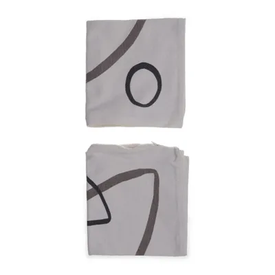 Kuddfodral (Vit, Grå) från H&M Home Bomull