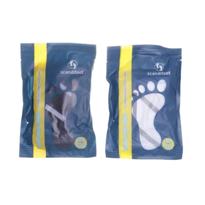 Compression socks (White, Black) from Scandifoot