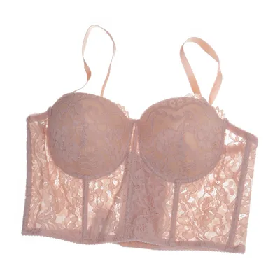 Bustier (Beige) från Chicwish Polyester