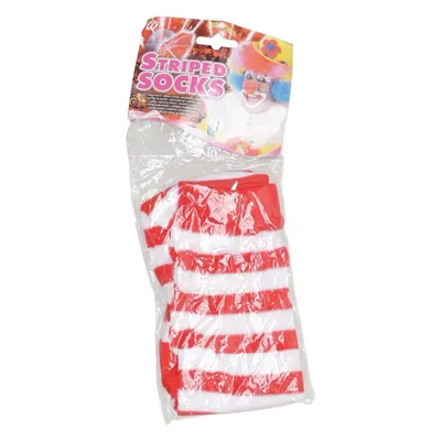 Maskeradtillbehör (Striped Socks) från Widmann Bomull, Polyester