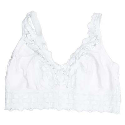 Soutien-gorge (Blanc) de Miss Mary of Sweden Coton, Élasthane, Polyamide