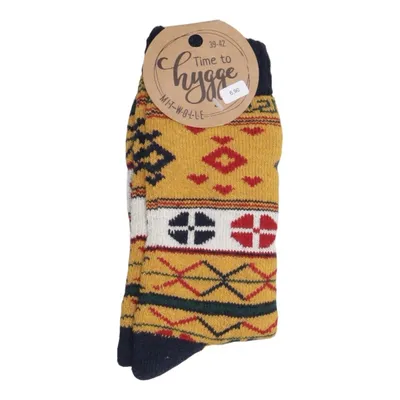 Socks (Yellow, Multicolored) from Socks 4 Fun Wool