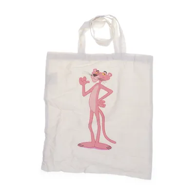 Canvas bag (Beige, Pink) from Pink Panther Cotton