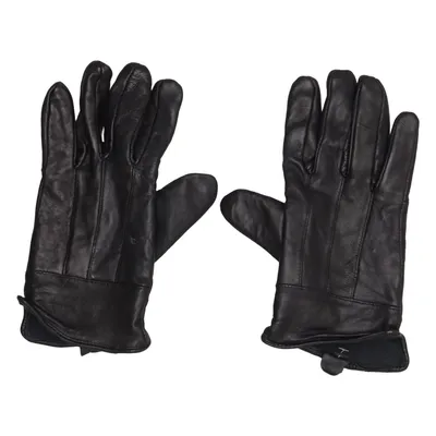 Gants en cuir (Noir) Cuir, Polyester