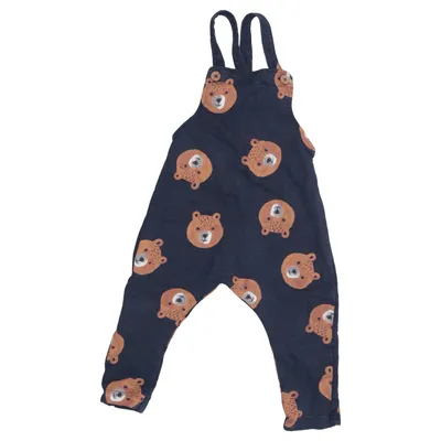 Barboteuse (Bleu, Marron) de Lindex Baby Coton