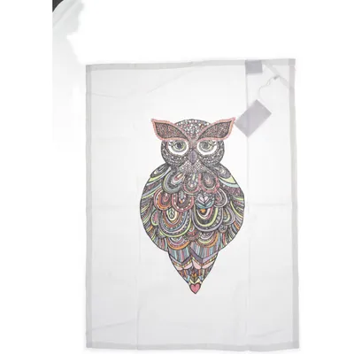 Kökshandduk (Vit, Flerfärgad) från Moments Bomull