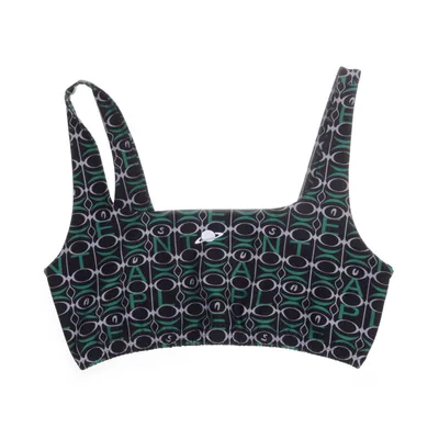 Sports-BH (Sort, Grøn, Hvid) fra Planet NUSA Elastan, Genanvendt polyester