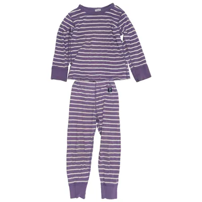Set (Purple, White) from Polarn O. Pyret Organic cotton