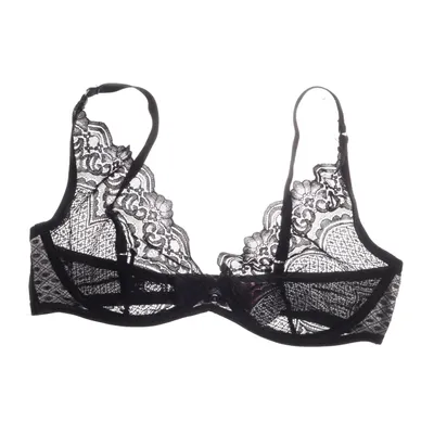 Bra (Black, Gray) from Hunkemöller Elastane, Polyamide