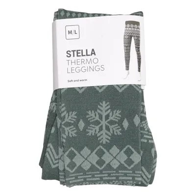 Base layer pants (Green) from Stella Elastane, Polyester