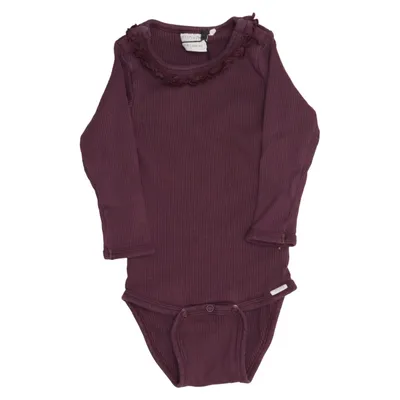 Body (Purple) from Minymo Elastane, Organic cotton