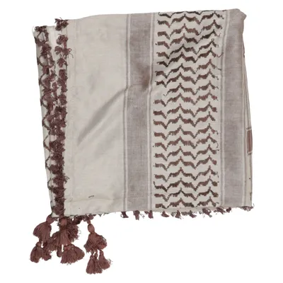 Sjaaltje (Beige, Bruin) van Almawadah Polyester