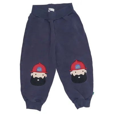 Pantalon de survêtement (Bleu) de Fred's World by Green Cotton Élasthane, Coton biologique