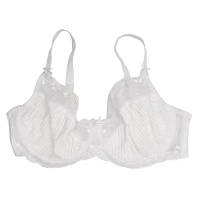Bra (White) from Missya Elastane, Polyester