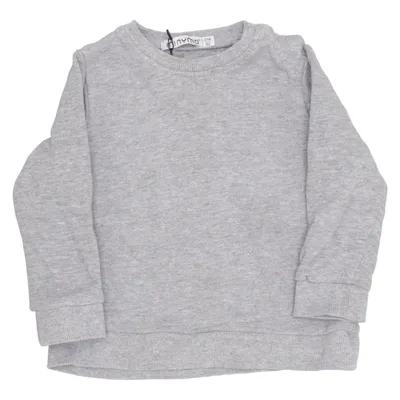 Sweatshirt (Grå) fra Minymo Bomuld, Viscose